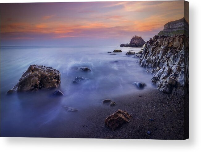 Sea Acrylic Print featuring the photograph Only In Heaven by Ian Mitchell