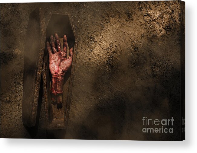 Revenge Acrylic Print featuring the photograph Open case of revenge by Jorgo Photography