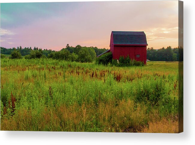 Farm Acrylic Print featuring the photograph Orchard Evening by Debbie Gracy