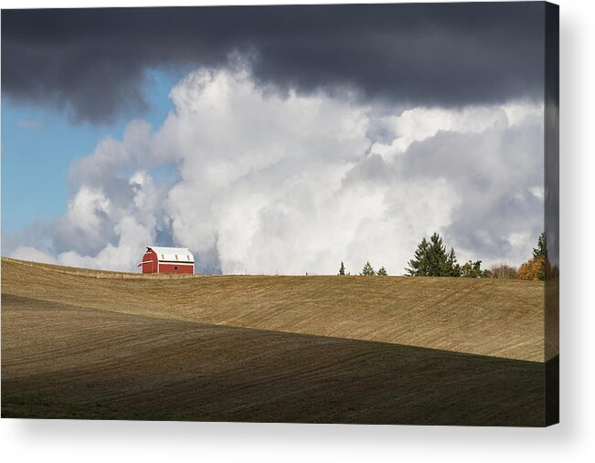 Agriculture Acrylic Print featuring the photograph Oregon Farm by Scott Slone
