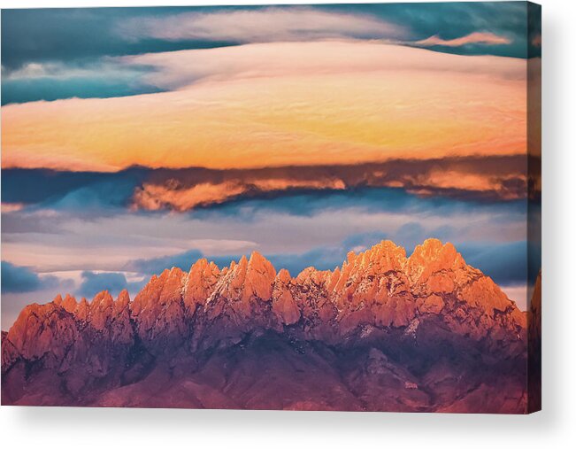 Chihuahuan Desert Acrylic Print featuring the photograph Organ Mountain-Desert Peaks National Monument by Randy Green