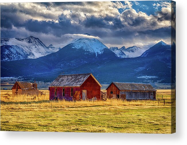 Colorado Acrylic Print featuring the photograph Outliers by Eric Glaser