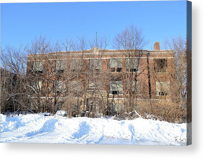 School Acrylic Print featuring the photograph Lost School by Bonfire Photography