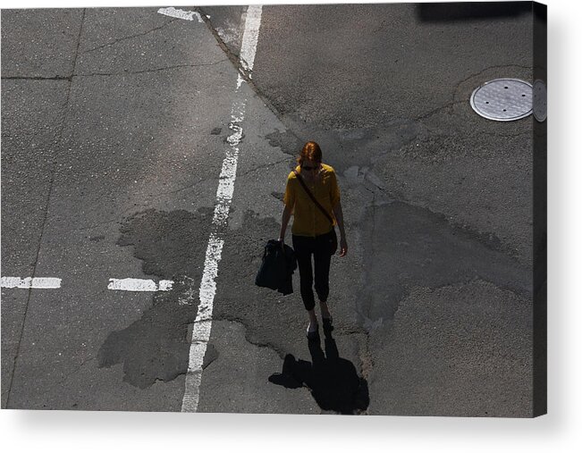 Street Photography Acrylic Print featuring the photograph Own the Attentions by J C