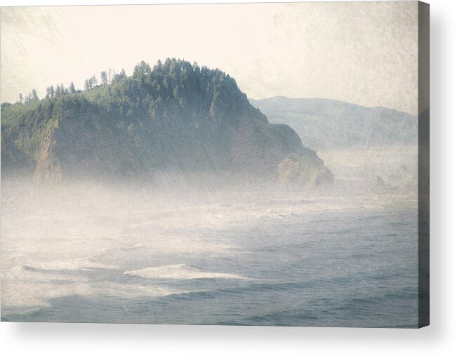 Pacific Acrylic Print featuring the photograph Pacific Morning by Wild Sage Studio Karen Powers