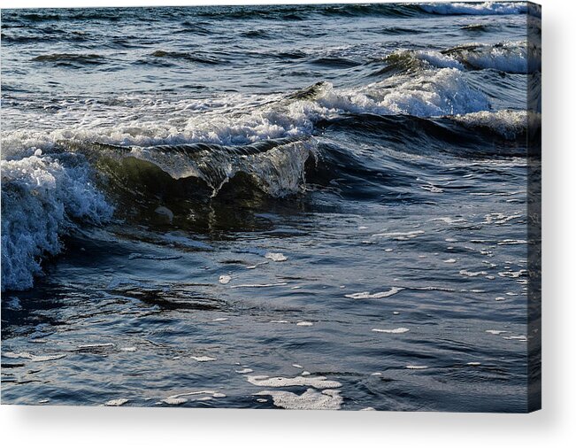Waves Acrylic Print featuring the photograph Pacific Waves by Nicole Lloyd
