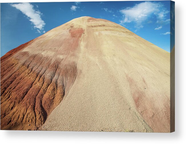 Painted Hills Acrylic Print featuring the photograph Painted Mound by Greg Nyquist