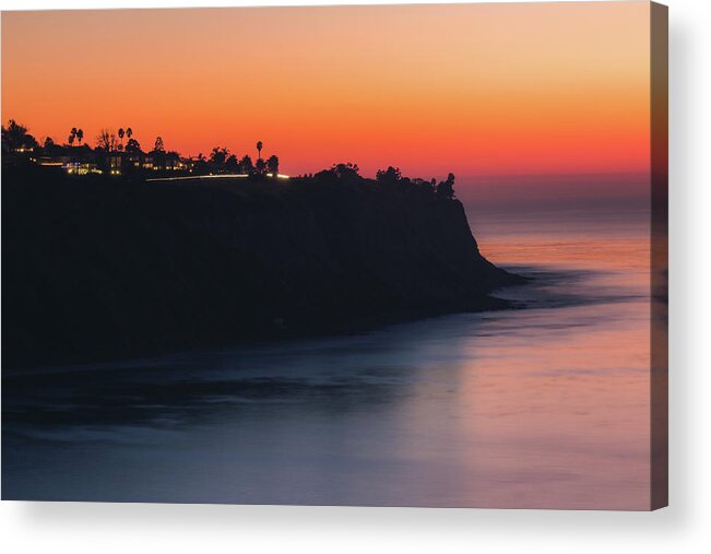 Architecture Acrylic Print featuring the photograph Palos Verdes Coast After Sunset by Andy Konieczny