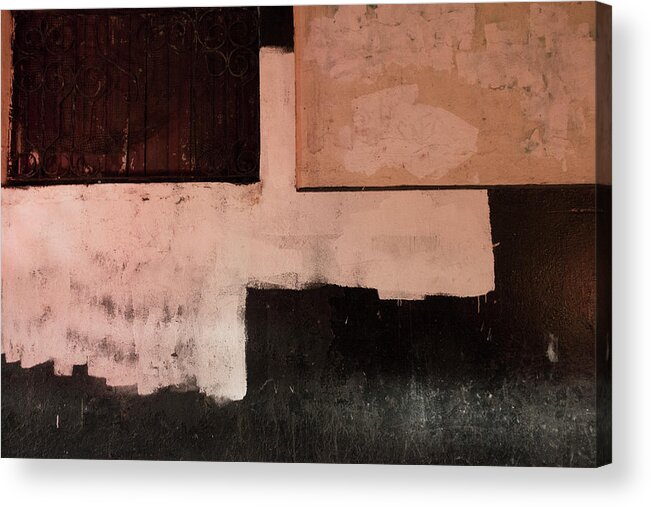 Peeling Paint Acrylic Print featuring the photograph Panamanian Texture No.7 by Jessica Levant