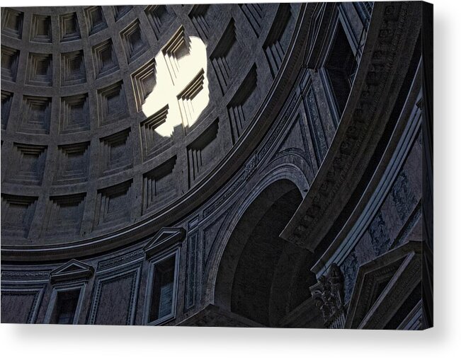 Italy Acrylic Print featuring the photograph Pantheon Abstract III by Allan Van Gasbeck