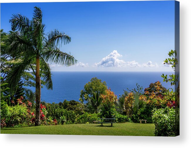 Hawaii Acrylic Print featuring the photograph Paradise Picnic by Daniel Murphy
