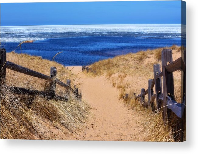 Path Acrylic Print featuring the photograph Pathway to Beauty by Kathryn Lund Johnson