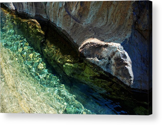 Water Acrylic Print featuring the photograph Pathway To Emerald Pool by Donna Blackhall