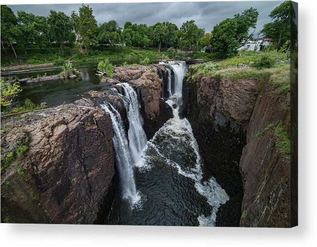 Falls Acrylic Print featuring the photograph Patterson Falls by Roni Chastain