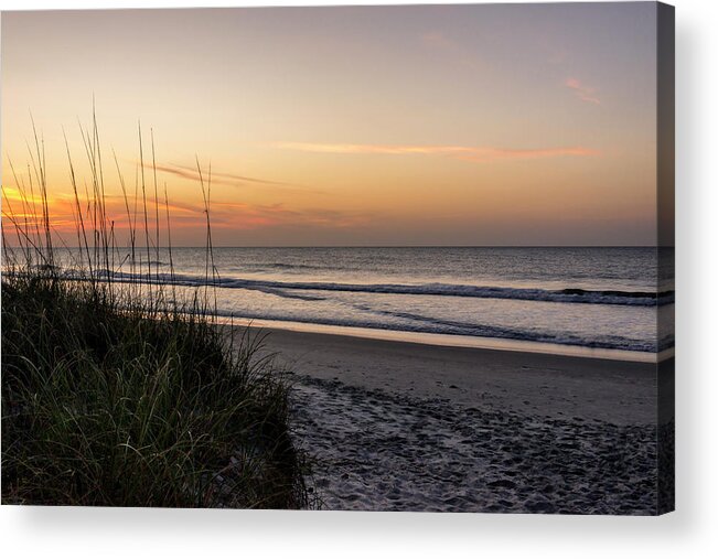 Beach Acrylic Print featuring the photograph Pawleys Island Beach Sunrise - South Carolina by Brian Harig