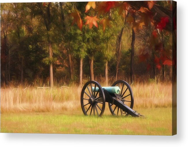 American Acrylic Print featuring the photograph Pea Ridge by Lana Trussell