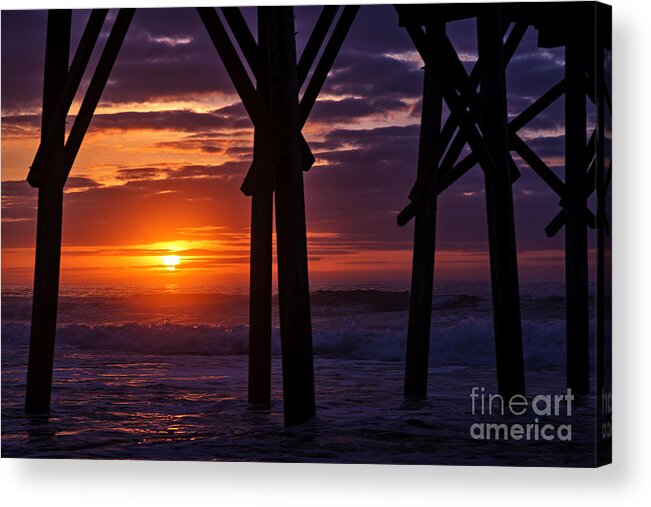 Sunrise Acrylic Print featuring the photograph Peace by DJA Images