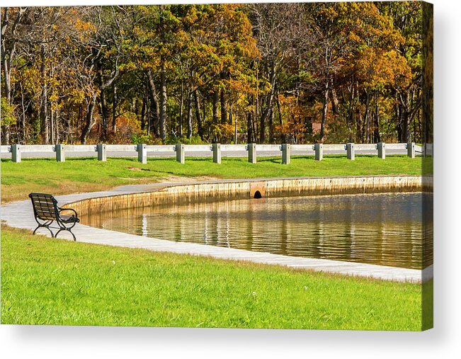 Park Acrylic Print featuring the photograph Peaceful Afternoon by Cathy Kovarik
