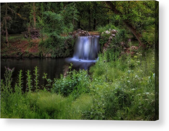 Arnhem Acrylic Print featuring the photograph Peaceful dreams in the park by Tim Abeln