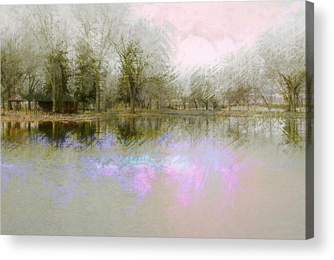 Landscape Acrylic Print featuring the photograph Peaceful Serenity by Julie Lueders 