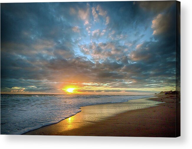 Sunrise Acrylic Print featuring the photograph Perfect Start Sunrise by R Scott Duncan