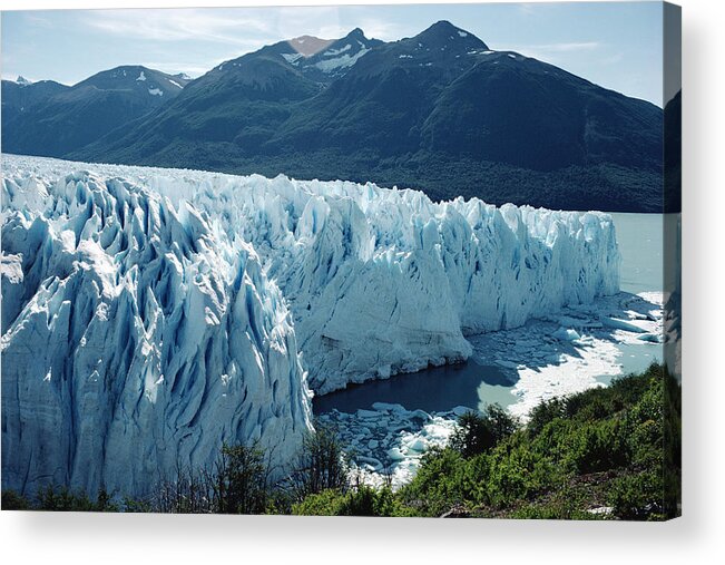 00141357 Acrylic Print featuring the photograph Perito Moreno at Lake Argentina by Tui De Roy