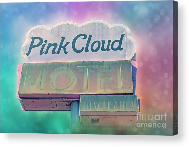 California Acrylic Print featuring the photograph Pink Cloud by Lenore Locken