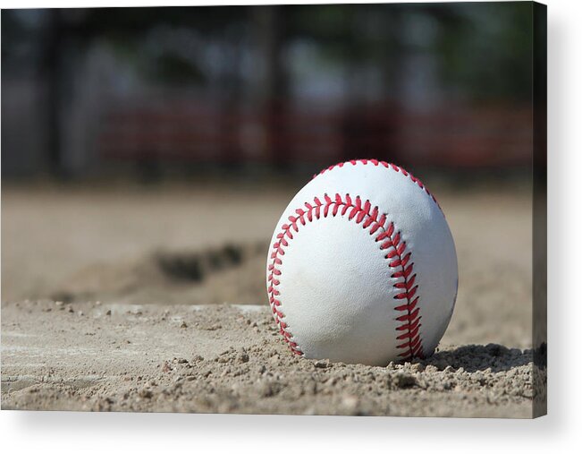 Baseball Acrylic Print featuring the photograph Play Ball by Jackson Pearson