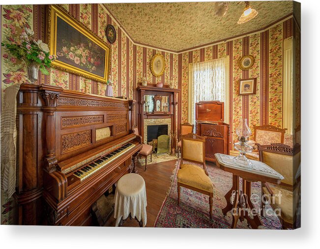 America Acrylic Print featuring the photograph Player Piano by Inge Johnsson