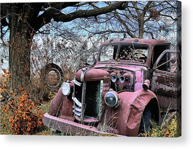 Cars Acrylic Print featuring the photograph Pleasures From The Past by William Griffin