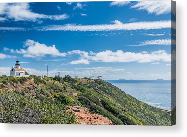 Old Acrylic Print featuring the photograph Point Loma and Beyond - California Coast Photograph by Duane Miller