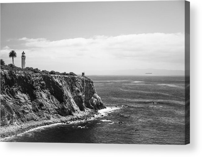 Point Vicente Lighthouse Acrylic Print featuring the photograph Point Vicente Lighthouse by Ralf Kaiser