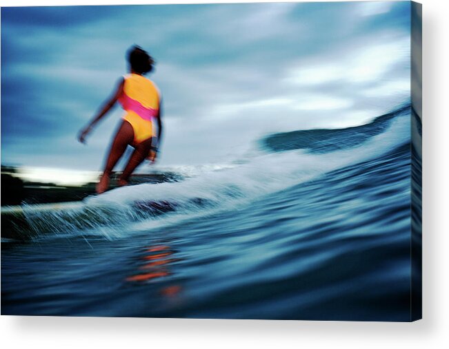 Surfing Acrylic Print featuring the photograph Popsicle by Nik West