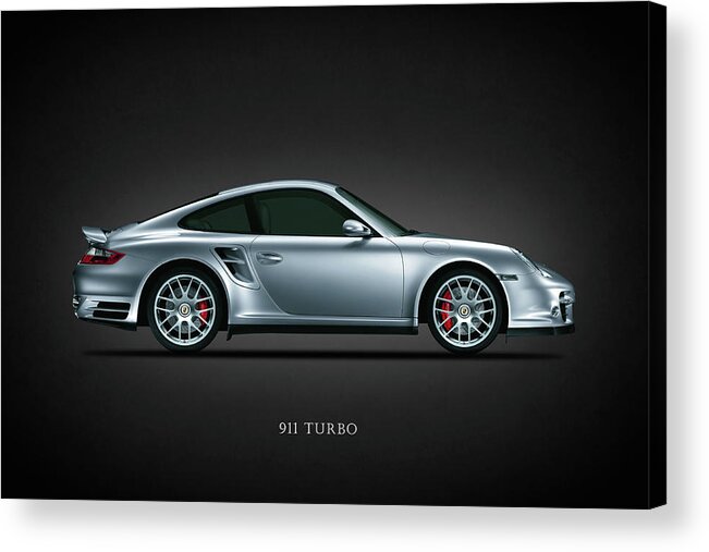 Porsche Acrylic Print featuring the photograph The Iconic 911 Turbo by Mark Rogan
