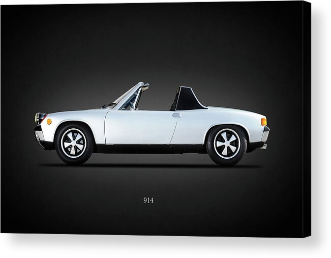 Porsche 914 Acrylic Print featuring the photograph The Classic 914 by Mark Rogan