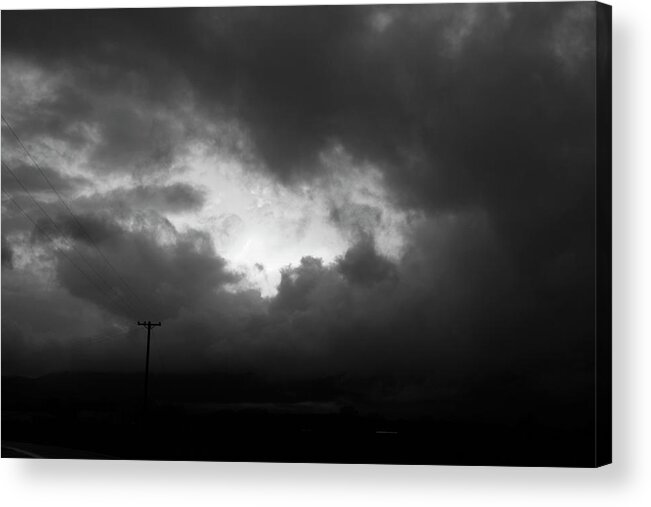 Sky Acrylic Print featuring the photograph Power of Love by Holly Ethan