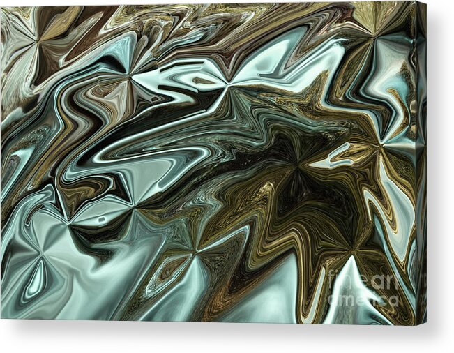 Abstract Acrylic Print featuring the photograph Progressive by Mike Eingle