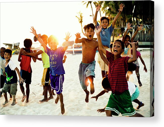 Joy Acrylic Print featuring the photograph Pure Joy by Emilio Lopez