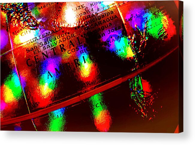 Rainbow Acrylic Print featuring the photograph Rainbow Gestalt by James Stoshak