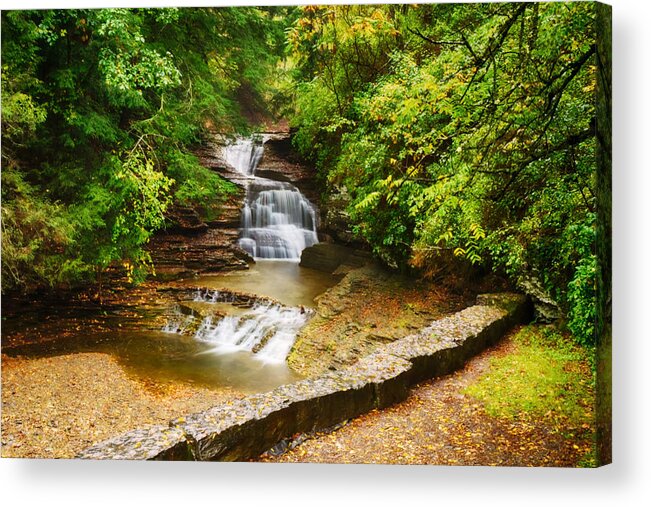 Fall Acrylic Print featuring the photograph Rainy Afternoon by Amanda Jones