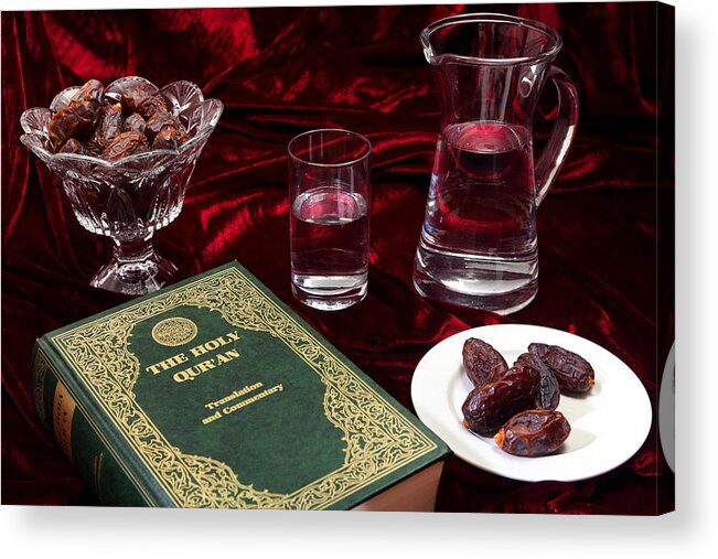 Ramadan Acrylic Print featuring the photograph Ramadan evening by Paul Cowan