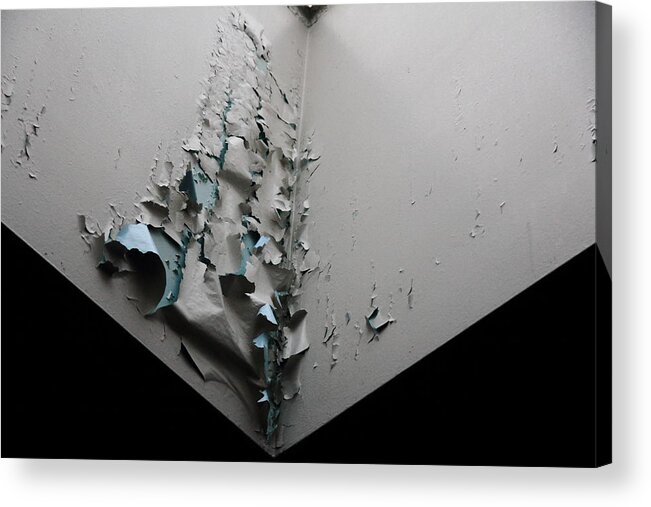 Peeling Acrylic Print featuring the photograph Ready For The Prom 1978 by Kreddible Trout