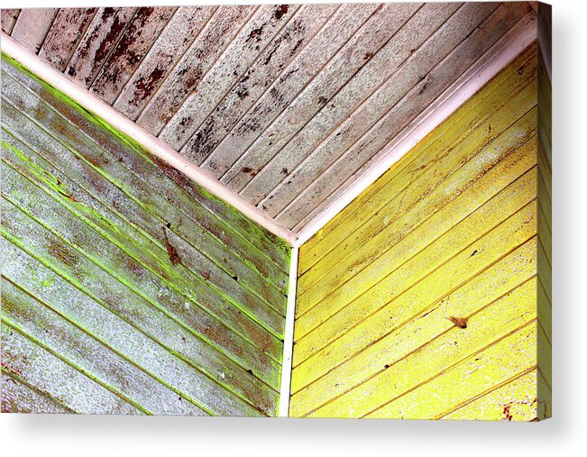 Reclaimed Timber Acrylic Print featuring the photograph Reclaim by Elizabeth Anne