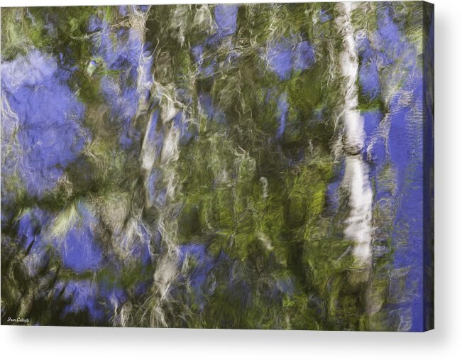 River Acrylic Print featuring the photograph Reflections by Fran Gallogly