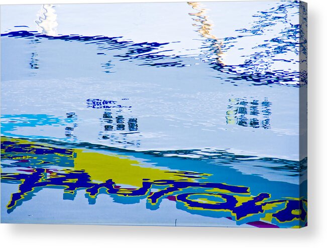 Water Acrylic Print featuring the photograph Reflections of . . . by Ches Black