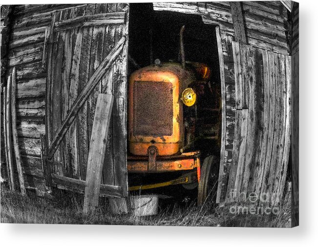 Vehicle Acrylic Print featuring the photograph Relic From Past Times by Heiko Koehrer-Wagner