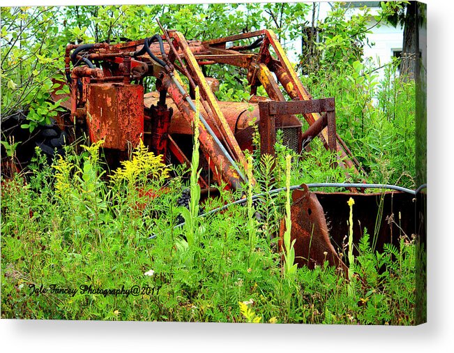 Photography Acrylic Print featuring the photograph Retired by Jale Fancey