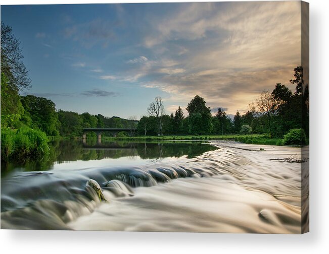 Don Acrylic Print featuring the photograph River Don - Aberdeen by Veli Bariskan