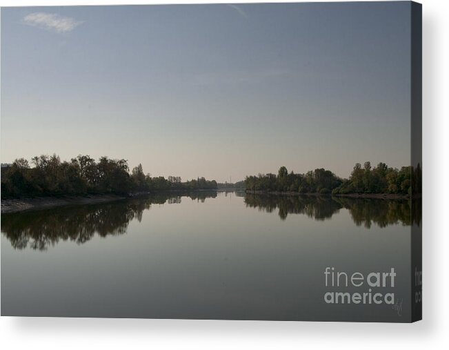 River Reflections Acrylic Print featuring the photograph River Reflections by Victoria Harrington