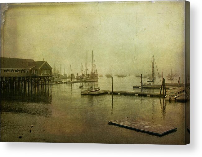 Cindi Ressler Acrylic Print featuring the photograph Rockland Harbor by Cindi Ressler